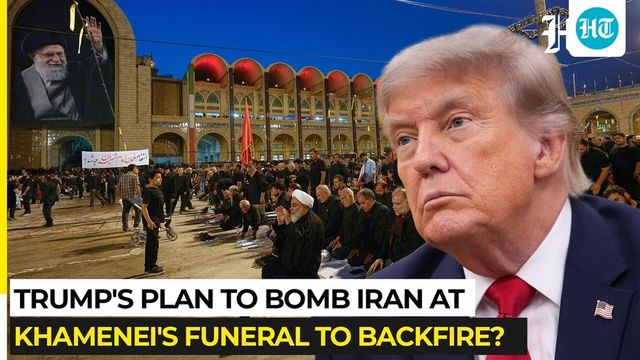 Can take them out with one shot: Trump on Iranian leaders at Khamenei funeral
