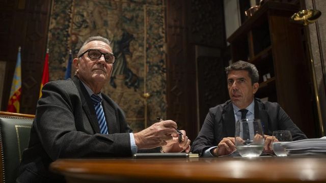 Mazón anuncia la salida de Gan Pampols del Consell valenciano el 5 de noviembre