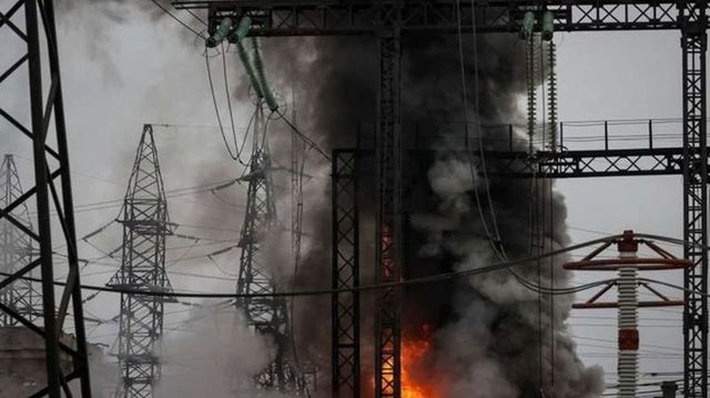 Centrală electrică strategică distrusă la Harkov de ruși, milioane de ucraineni lăsați în întuneric și frig
