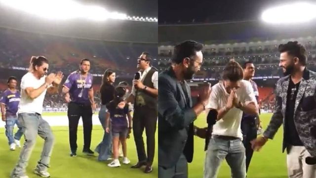 Watch: Shah Rukh Khan hugs captain Shreyas Iyer after KKR storm into final