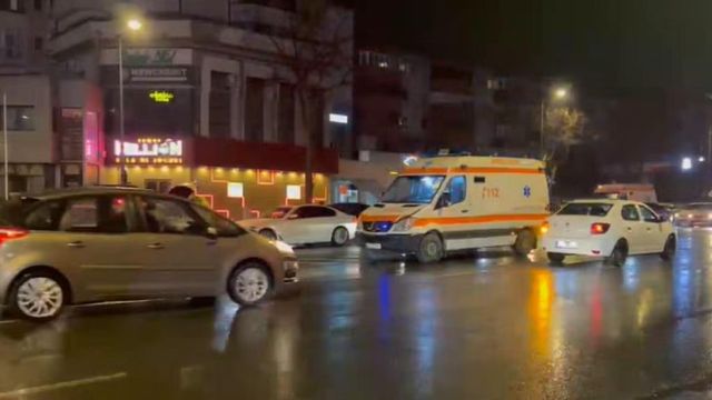 Pieton accidentat de o ambulanță în Municipiul Constanța