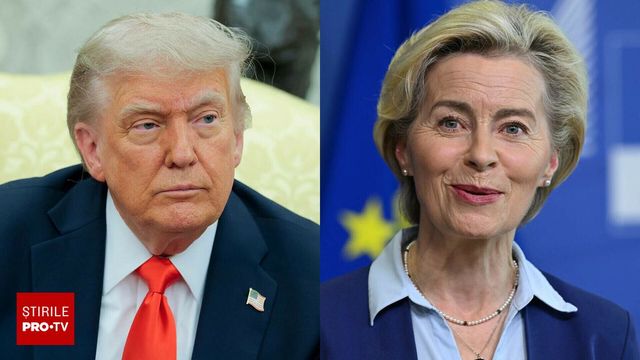 Ursula von der Leyen a anunțat că se va întâlni cu Donald Trump duminică, în Scoția