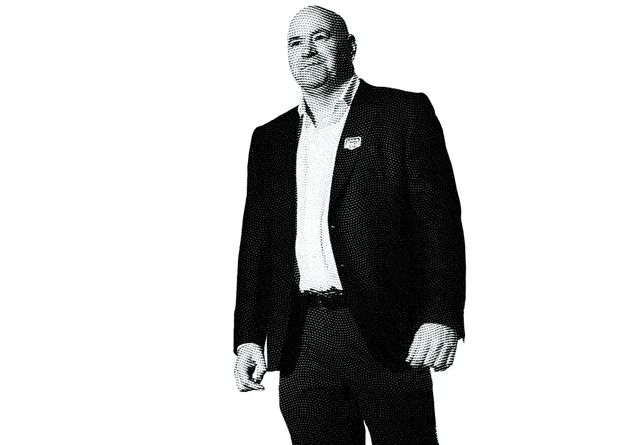 Dana White, el jefe del club de la lucha