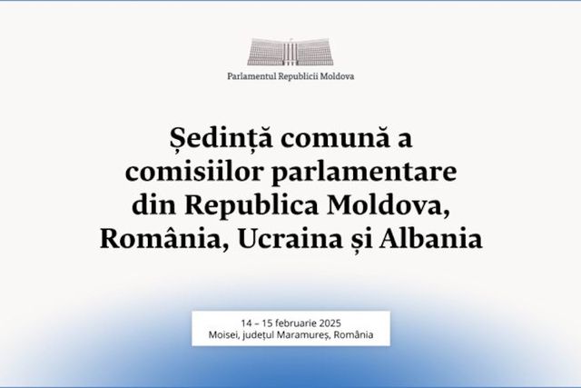 Comisiile juridice parlamentare din Moldova, România, Ucraina și Albania se vor întâlni într-o ședință comună. Despre ce se va discuta