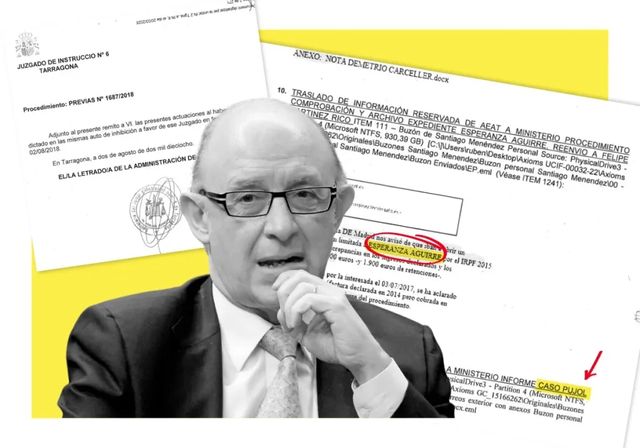 Montoro espió ilegalmente a famosos: Esperanza Aguirre, Rafa Nadal, Josep Piqué…