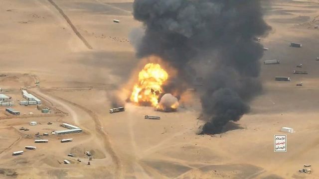 Houthi missile and drone strikes wound 73, hit Saudi oil sites