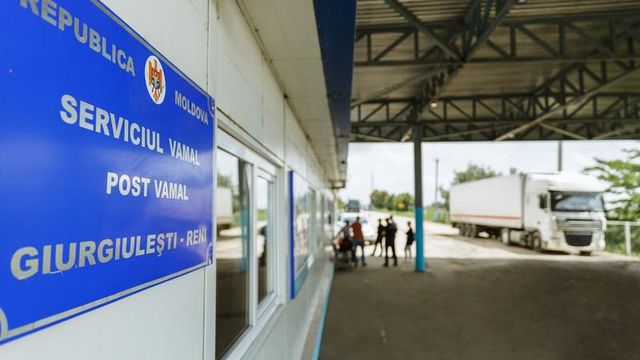 Traficul la PTF Giurgiulești-Reni, suspendat temporar după declanșarea unei alarme pe partea ucraineană