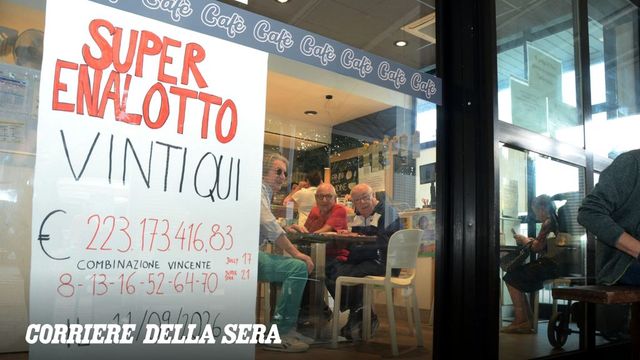 Vince 223 milioni al Superenalotto: la moglie separata chiede la metà