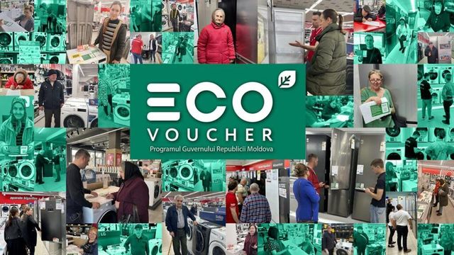 Peste 2 200 de familii din Moldova au primit electrocasnice noi prin programul EcoVoucher