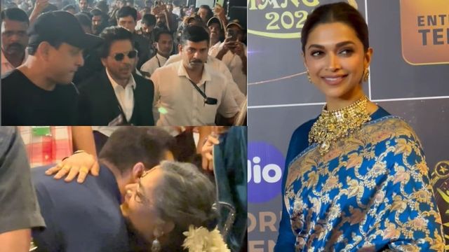 Shah Rukh Khan, Deepika Padukone, Ranveer Singh look their best at Umang, Salman Khan greets Usha Uthup with warm hug