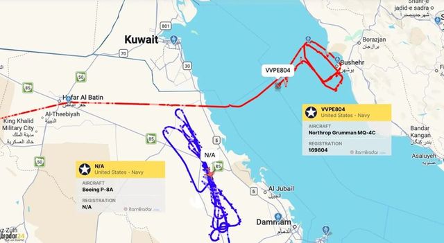 Drone Triton Usa da Sigonella al Golfo Persico: la missione tra Bushehr e l’isola di Kharg