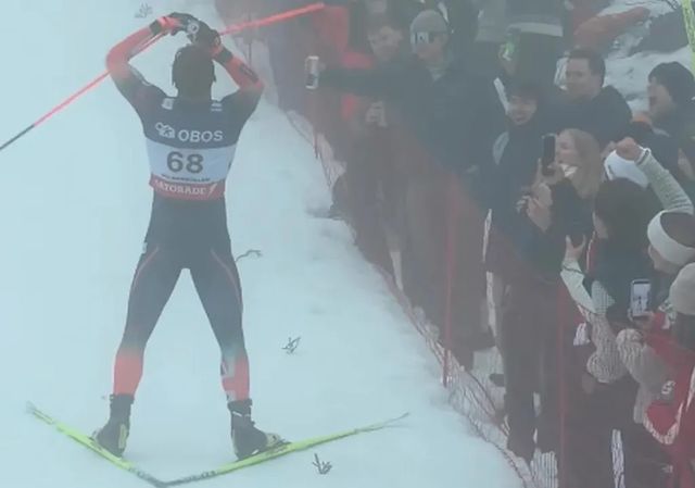 Un esquiador británico cruza borracho los 50 km de la Copa del Mundo de Oslo
