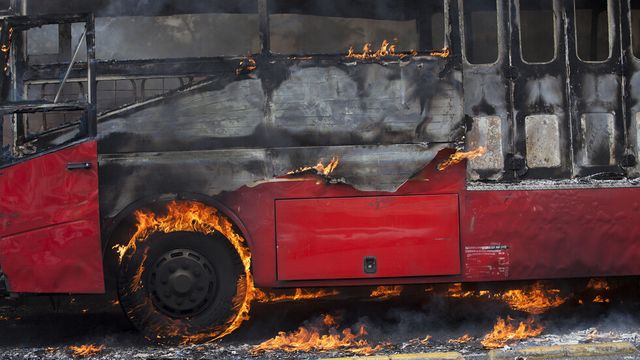 Автобус с 21 пътници, пътуващ от България за Измир, се е запалил на ГКПП „Капъкуле“