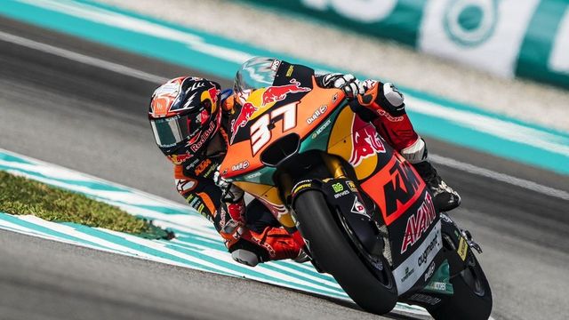 Pedro Acosta, campeón del mundo de Moto2