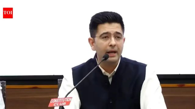 Raghav Chadha resigns from Aam Aadmi Party, joins BJP