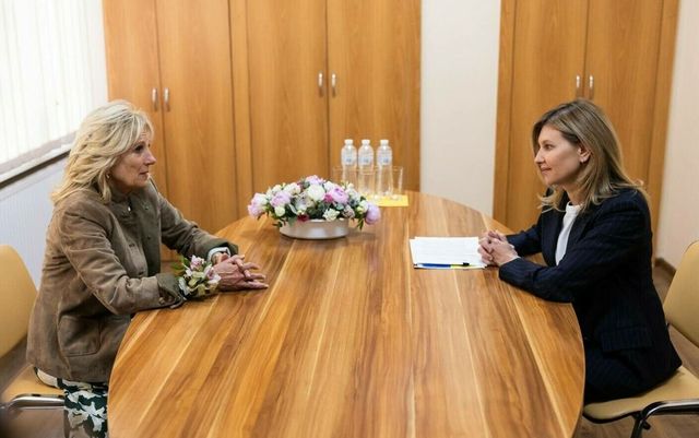 Soția președintelui ucrainean Zelenski va fi găzduită la Casa Albă de Jill Biden