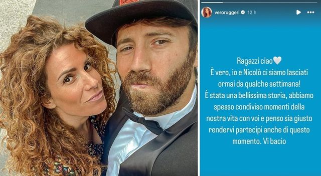 Nicolò De Devitiis e Veronica Ruggeri si sono lasciati, lei: “È stata una bellissima storia”