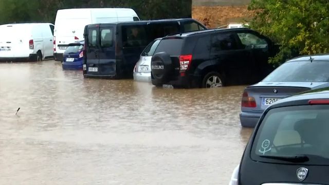 Aemet eleva a alerta roja la situación en Ibiza y Formentera por lluvias y posibles inundaciones