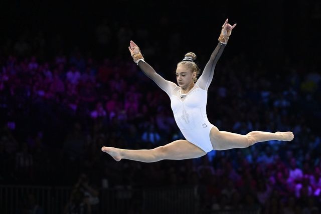 Sabrina Maneca Voinea a câștigat argintul la bârnă la Campionatul European de Gimnastică de la Rimini