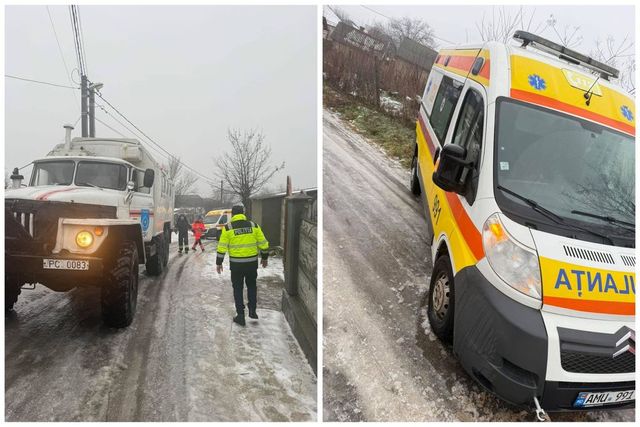 Peste 90 de intervenții ale salvatorilor și pompierilor în 24 de ore, din cauza ghețușului