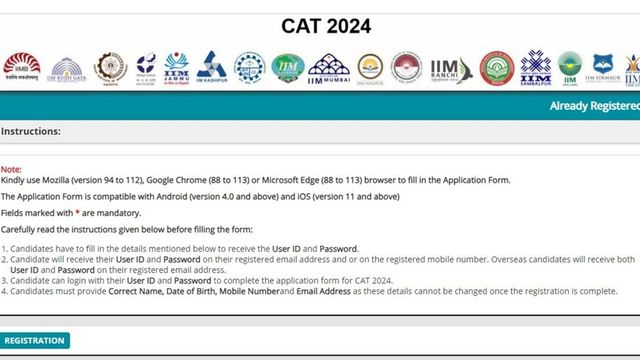 CAT 2024: Registration Begins For Common Admission Test, Check Eligibility