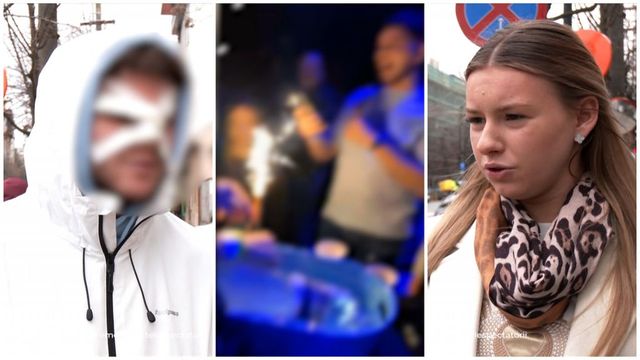 Un tânăr ar fi fost bătut de jandarmi până a fost băgat în spital, după un concert din Cluj. Momentul a fost filmat de iubita lui