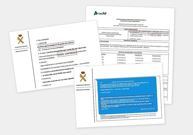 «¿Tienes algo de emergencia?»: así usaba Transportes las obras por derrumbes en las vías para premiar a las empresas de la 'trama Koldo'