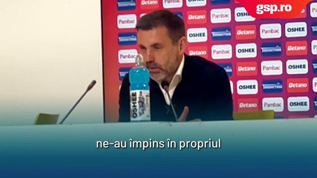 Prima reacție a lui Zeljko Kopic, după ce Dinamo a ratat finala Cupei României
