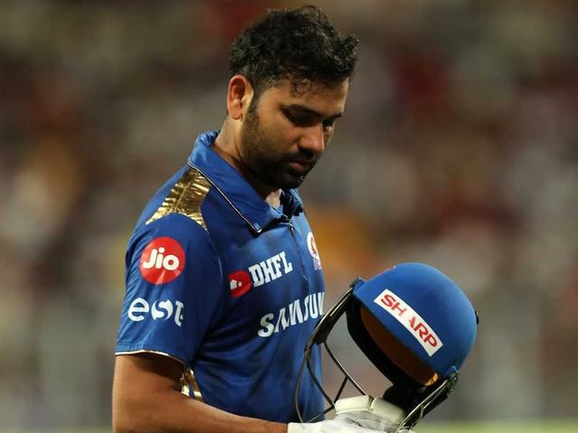 Watch: Angry With Umpire's Decision, Rohit Sharma Hits Stumps With Bat
