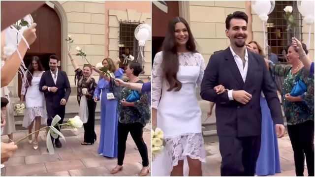 Ignazio Boschetto de Il Volo si è sposato, le foto e i video delle nozze con Michelle Bertolini