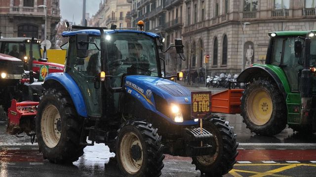 El campo español toma Bruselas contra la nueva PAC y Mercosur