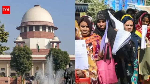 With 80 Lakh Claims Pending, Supreme Court Allows Judges From Odisha, Jharkhand To Aid Bengal SIR
