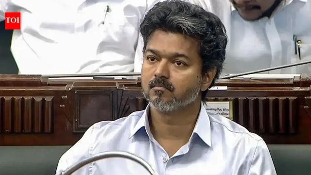 'Our mother tongue is as pure as our mother': Vijay moves Tamil state song resolution