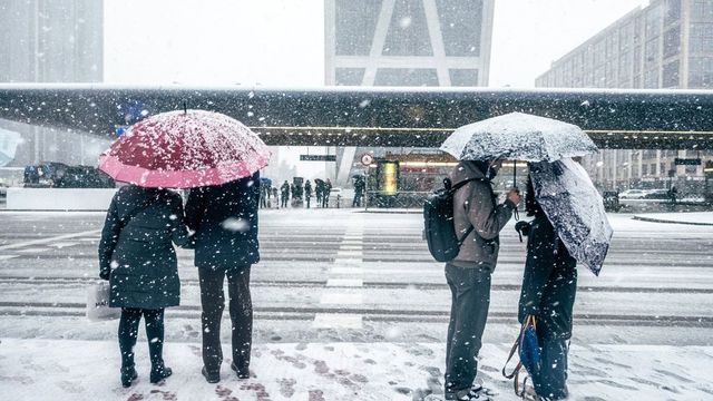 Nieve en Madrid: este es el balance de un miércoles de Emergencias