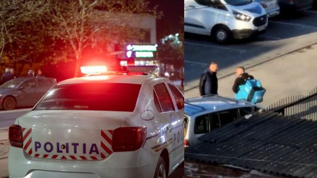 Scene șocante în Cluj: curier, lovit cu o rangă de un șofer