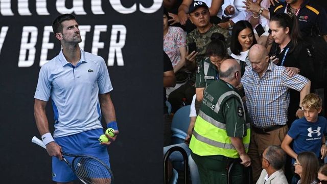 Novak Djokovic vs Jannik Sinner Australian Open semifinal match interrupted after spectator faces medical emergency