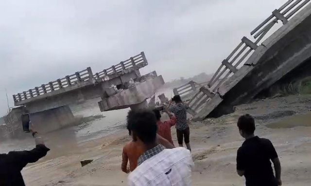 Bridge Built At Cost Of Rs 12 Crore Collapses In Bihar's Araria Before Inauguration