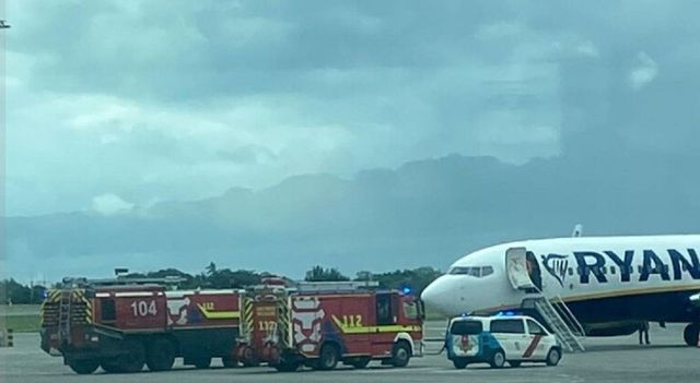 Volo da Bologna al Belgio dirottato in Lussemburgo per incendio