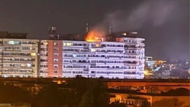 Руски дрон се разби в жилищен блок в Галац