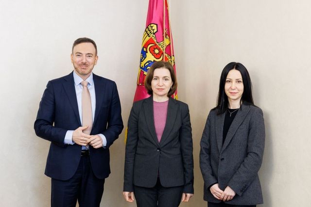 Maia Sandu a discutat cu europarlamentari despre parcursul european al Republicii Moldova