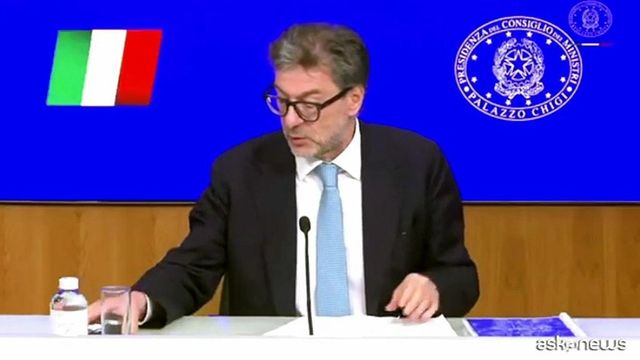 Giorgetti: Pil 2026 rivisto da +0,7 a +0,6 ma stime andranno aggiornate
