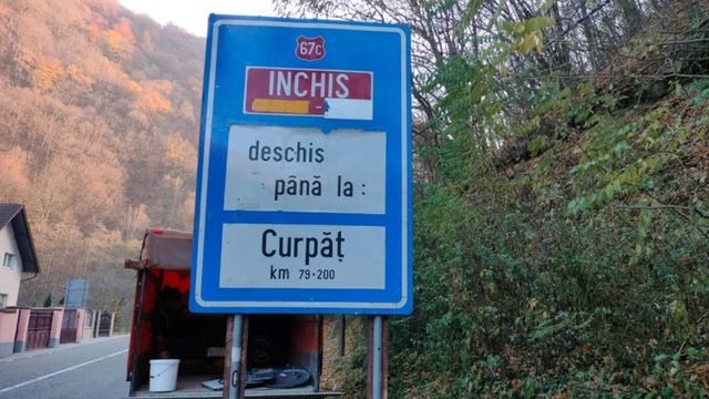 Se inchide Transalpina din cauza viscolului si zapezii intre Ranca si Curpat