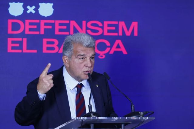 Joan Laporta asegura no tener «miedo a que hablen los Messi» sobre su frustrada vuelta en 2023