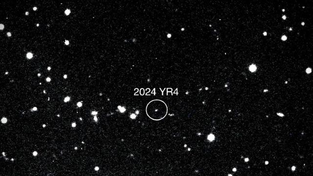 YR4 se convierte en el asteroide con mayor riesgo de impacto contra la Tierra jamás registrado