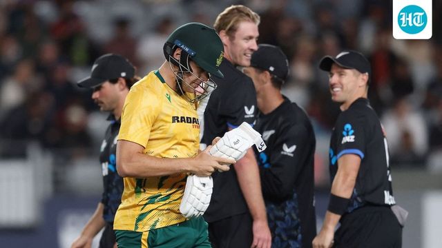 New Zealand vs South Africa, 3rd T20I: Kiwis take control of series, out-class Proteas in Auckland – Action in Images