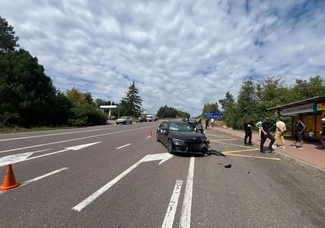 Un copil și o femeie au ajuns la spital după un accident pe traseul R14, în raionul Soroca