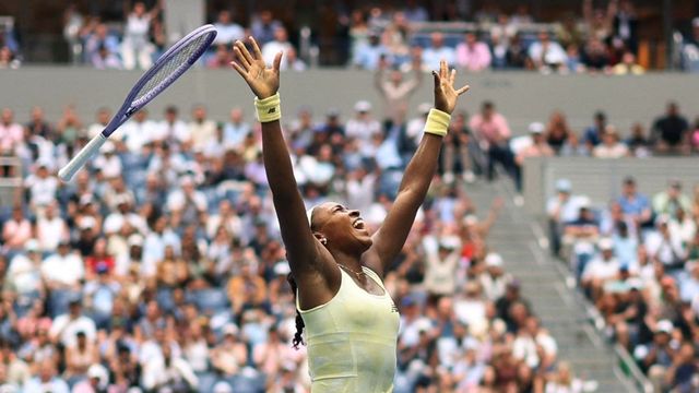 Gauff defeats Andreeva to reach US Open semi with Rybakina