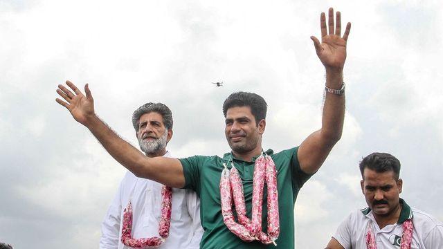 Pakistan's Punjab Govt Reward Olympic Gold Medalist Arshad Nadeem With 10 Million Rupees and a New Car