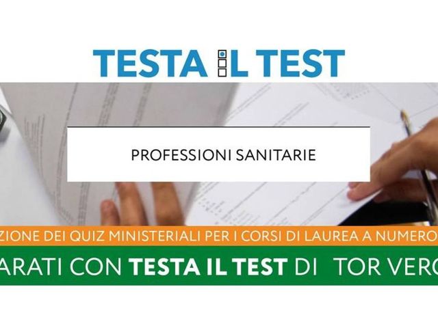 Università Tor Vergata, con ‘Testa il Test’ una simulazione utile per chi vuole intraprendere le Professioni sanitarie