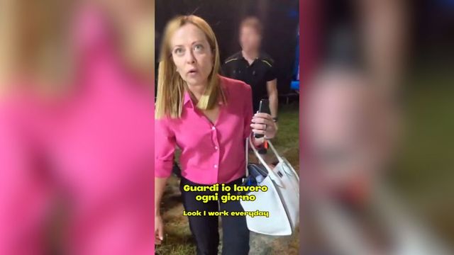 Meloni a un proPal, genocidio a Gaza? Ci lavoro ogni giorno